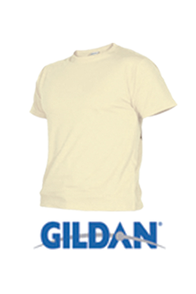 Camiseta de 144 g/m2 de algodon pre-encogido. Con cuello encintado de hombro a hombro. Doble puntada vista en el cuello, mangas y dobladillo inferior.<br><br>Composicion: 100% Algodon ring-spun.